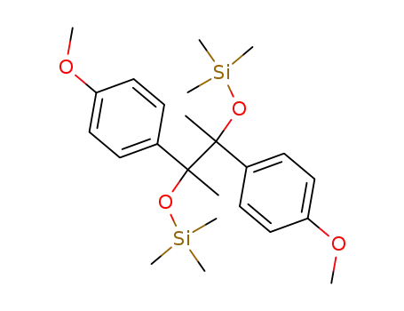 2,3-bis(trimethylsiloxy)-2,3-bis(4'-methoxyphenyl)butane